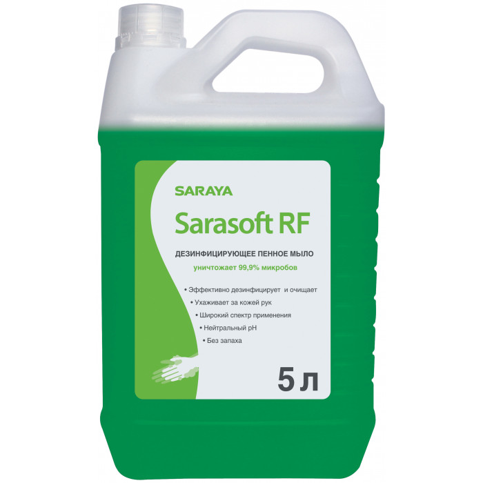 Антибактериальное пенящееся мыло, 5 л Sarasoft RF