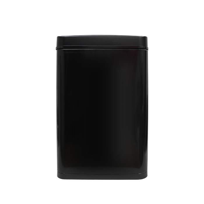 Сенсорная металлическая корзина для мусора, объем 30 л (черный цвет) SLD-18-30 L black Сенсорные корзины