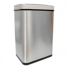 Сенсорная металлическая корзина для мусора, объем 60 л (серебристый цвет) SLD-18-60 L silver